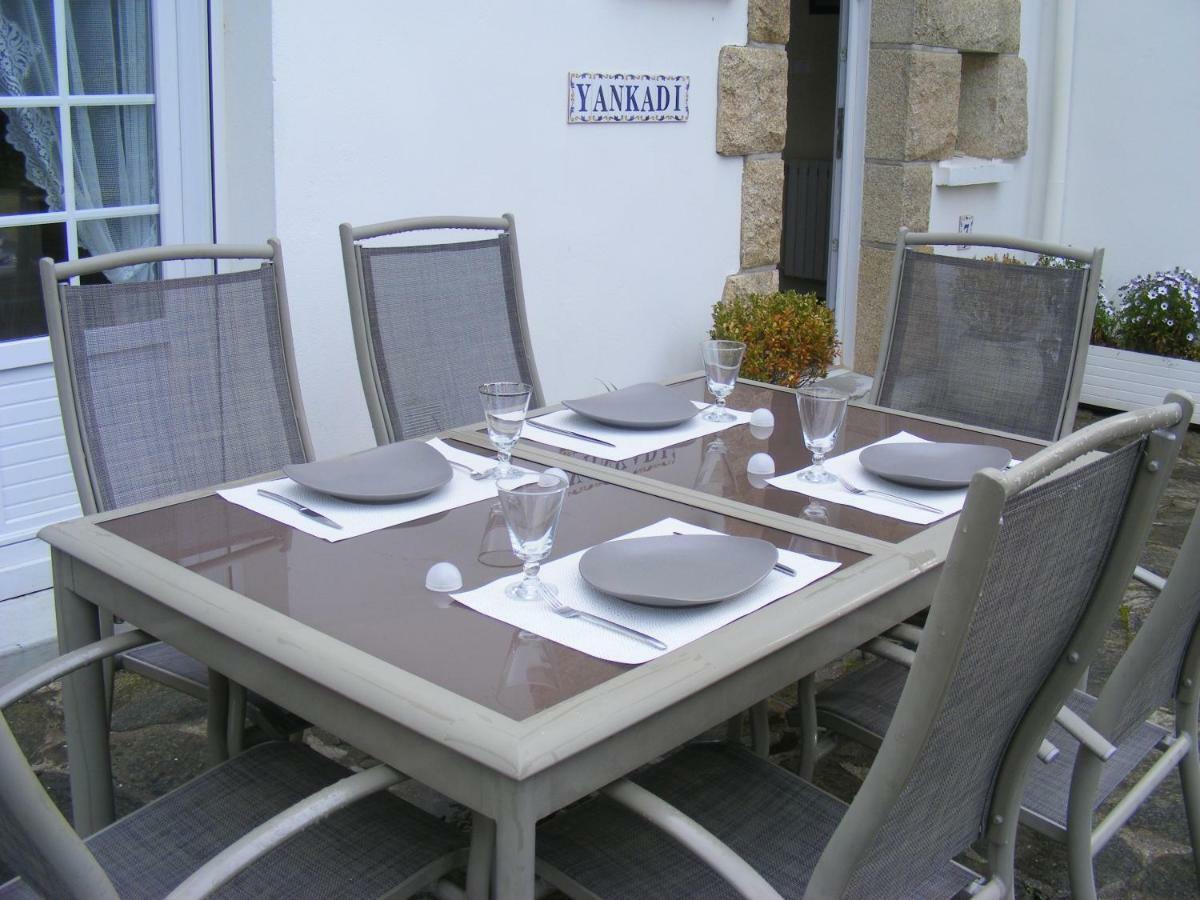 Maison classée 3 étoiles, grand jardin clos au calme Proche centre ville, 10 min des plages Pont-lʼAbbé Exterior foto